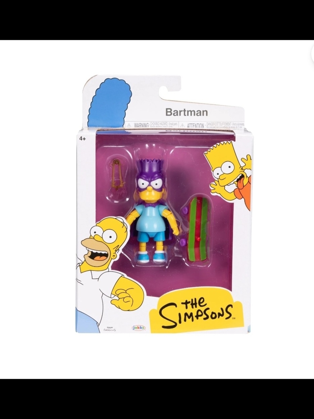 The Simpsons Bartman 5 inch Jakks Pacific Walmart Exclusive